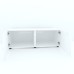 Armonia Comoda alba cu 2 usi cu maner front MDF Alb Lucios